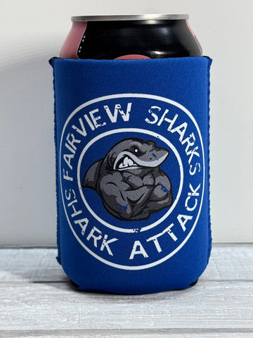 Fairview Sharks Koozie