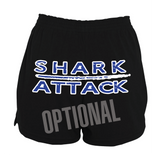 Fairview Sharks Girls and Ladies Cut Shorts (Two Styles)