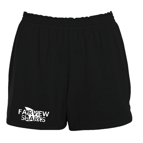 Fairview Sharks Girls and Ladies Cut Shorts (Two Styles)