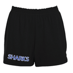 Fairview Sharks Girls and Ladies Cut Shorts (Two Styles)