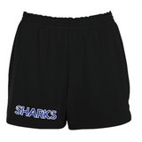 Fairview Sharks Girls and Ladies Cut Shorts (Two Styles)