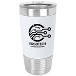 Polar Camel 20 oz. Tumbler with Silicone Grip and Clear Lid