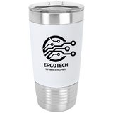 Polar Camel 20 oz. Tumbler with Silicone Grip and Clear Lid