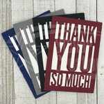 <span style="color: #0099cc;">Thank You</span> Notecard Set