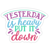 Cotton Candy Inspirational Decals