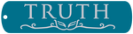 TRUTH - Paper Lace Affirmation Bookmark Series