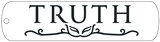 TRUTH - Paper Lace Affirmation Bookmark Series